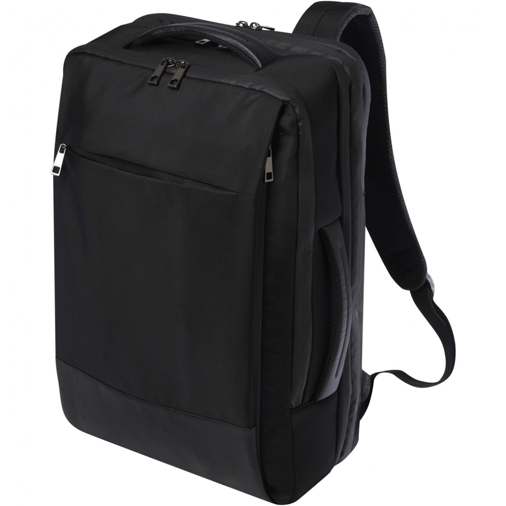 Logo trade corporate gifts picture of: Expedition Pro 17" GRS recycled expandable laptop backpack 35L