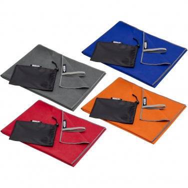 Logo trade promotional giveaways image of: Pieter GRS ultra lightweight and quick dry towel 50x100 cm