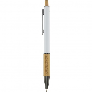 Logo trade corporate gifts picture of: Darius recycled aluminium ballpoint pen