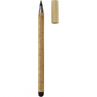 Logo trade promotional merchandise photo of: Mezuri bamboo inkless pen 