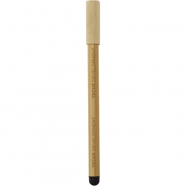 Logo trade promotional merchandise image of: Mezuri bamboo inkless pen 