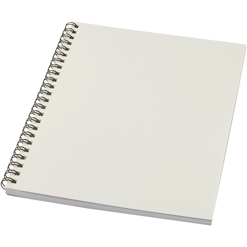 Logo trade promotional items picture of: Desk-Mate® A5 colour spiral notebook