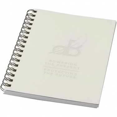 Logo trade promotional gift photo of: Desk-Mate® A6 colour spiral notebook