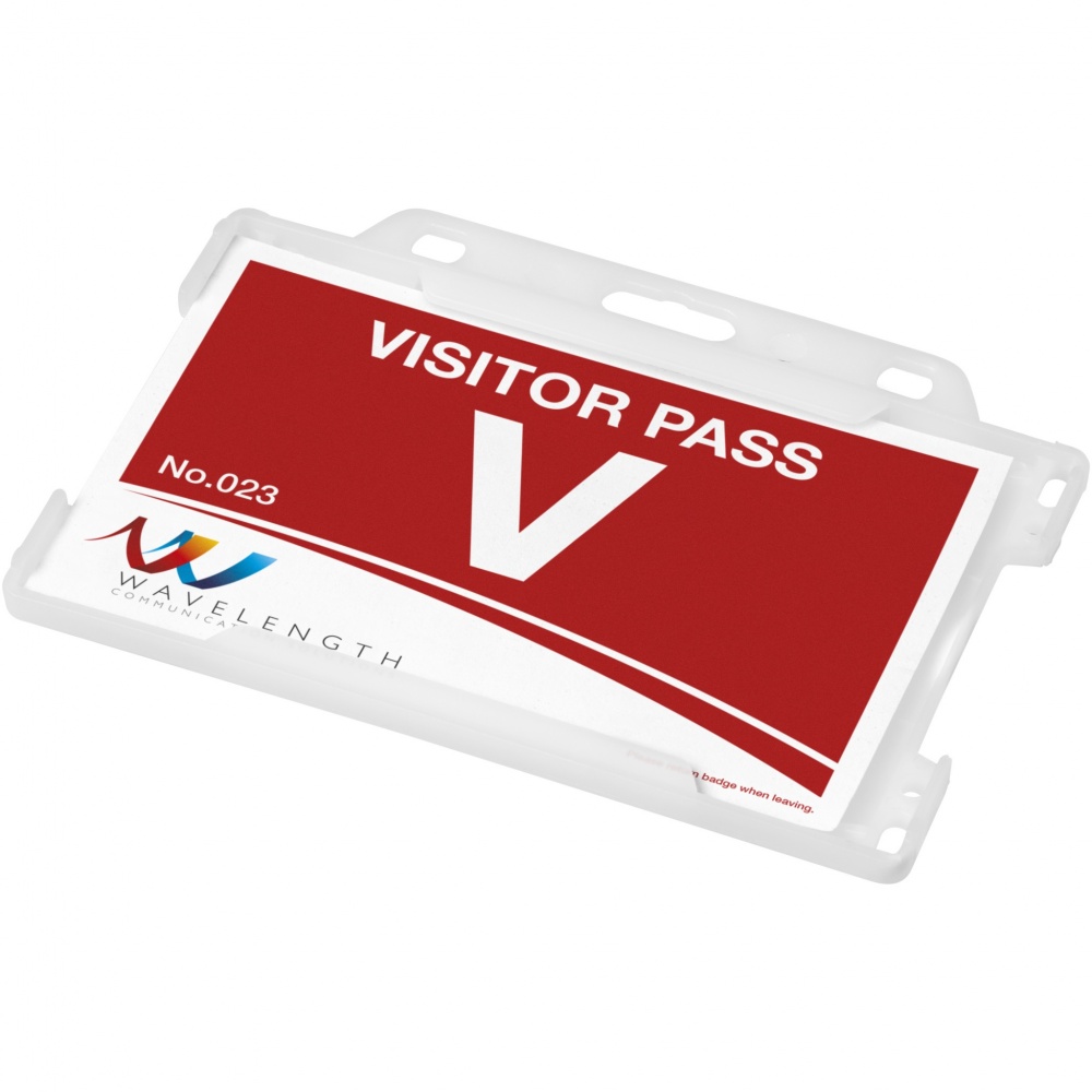 Logo trade promotional product photo of: Vega recycled plastic card holder