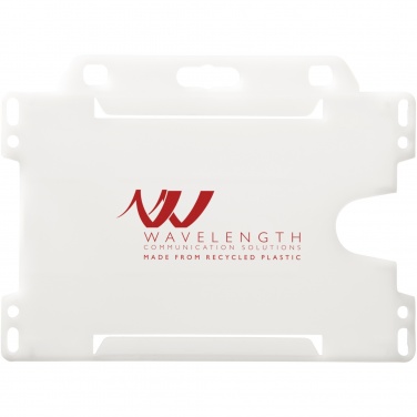Logo trade advertising product photo of: Vega recycled plastic card holder