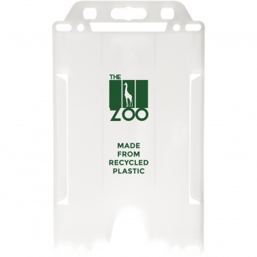 Logotrade promotional gift picture of: Pierre recycled plastic card holder 