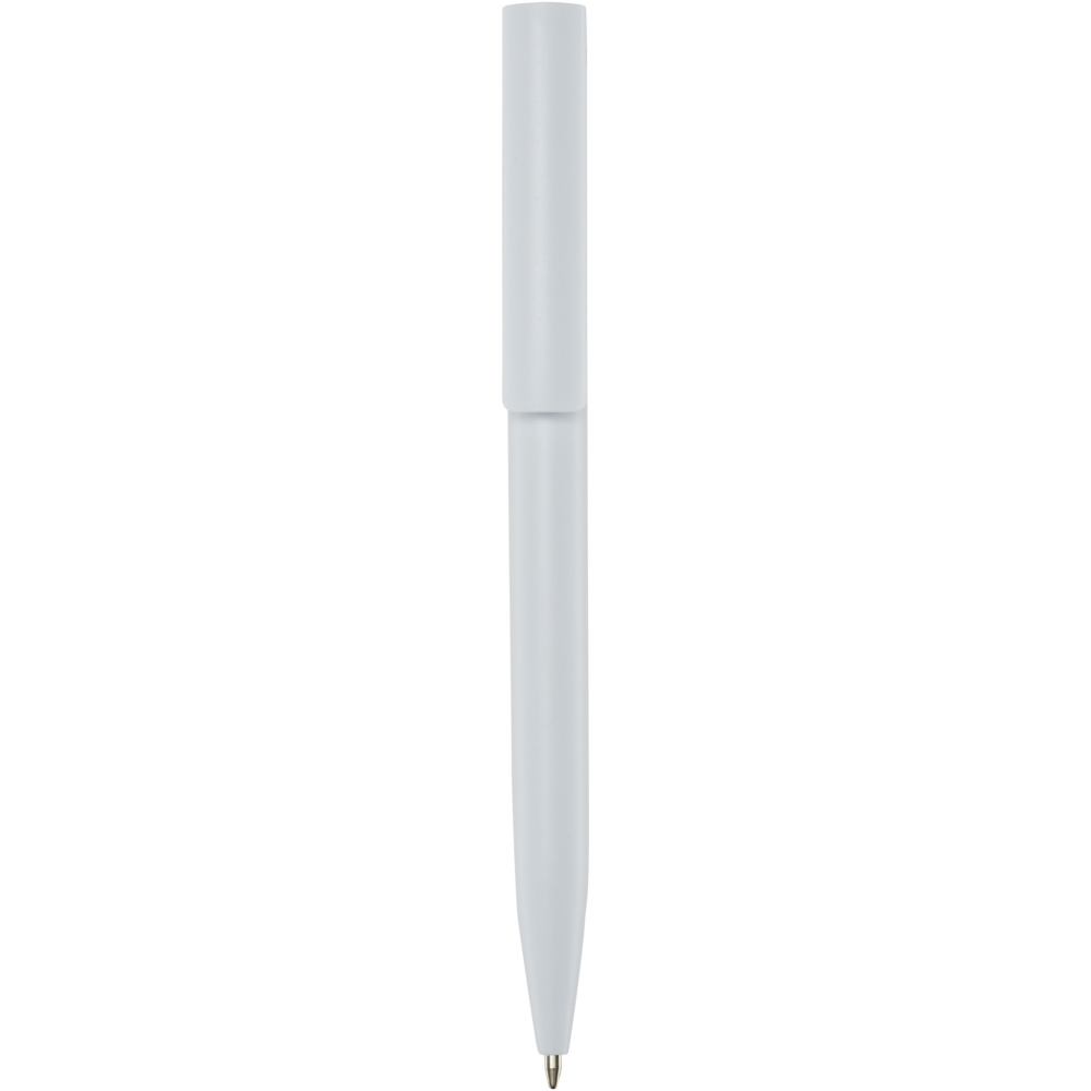 Logo trade business gifts image of: Unix recycled plastic ballpoint pen
