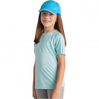 Logo trade corporate gifts image of: Bahrain short sleeve kids sports t-shirt