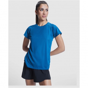 Logo trade promotional merchandise image of: Bahrain short sleeve women's sports t-shirt