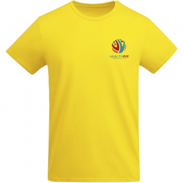 Logo trade advertising products picture of: Breda short sleeve men's t-shirt