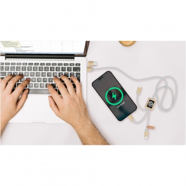 Logo trade advertising product photo of: SCX.design C49 5-in-1 charging cable