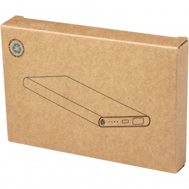 Logo trade promotional gifts picture of: Pep 4000 mAh Type-C recycled aluminium power bank 