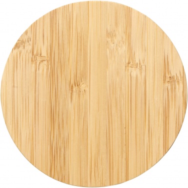 Logotrade promotional item image of: Essence 15W bamboo wireless charging pad