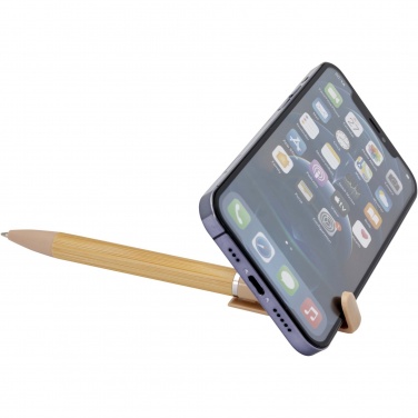 Logo trade corporate gifts image of: Delfina phone holder pen