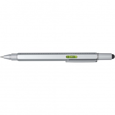 Logo trade promotional items image of: Dora recycled aluminium multifunctional pen