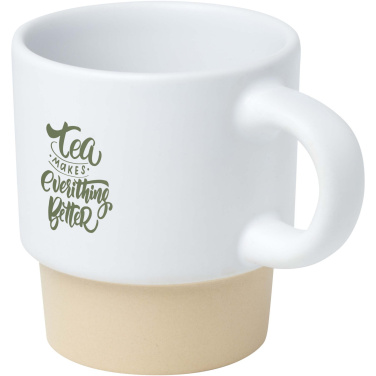 Logotrade promotional products photo of: Olympia 130 ml stackable expresso cup with clay bottom