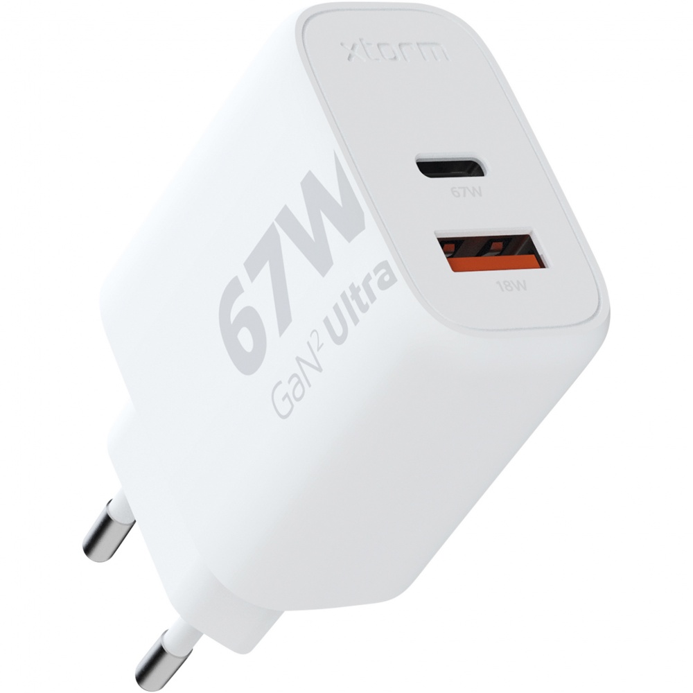 Logo trade promotional giveaways image of: Xtorm XEC067 GaN² Ultra 67W wall charger