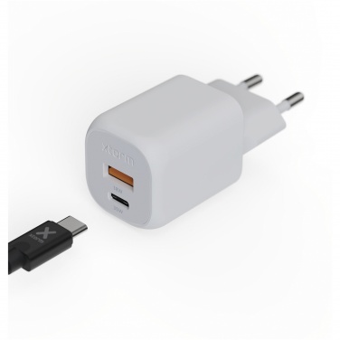 Logo trade advertising products image of: Xtorm XEC035 GaN² Ultra 35W wall charger