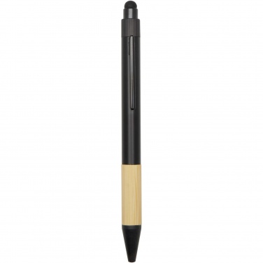 Logo trade promotional giveaways image of: Carmen A5 hard cover notebook and ballpoint pen gift set