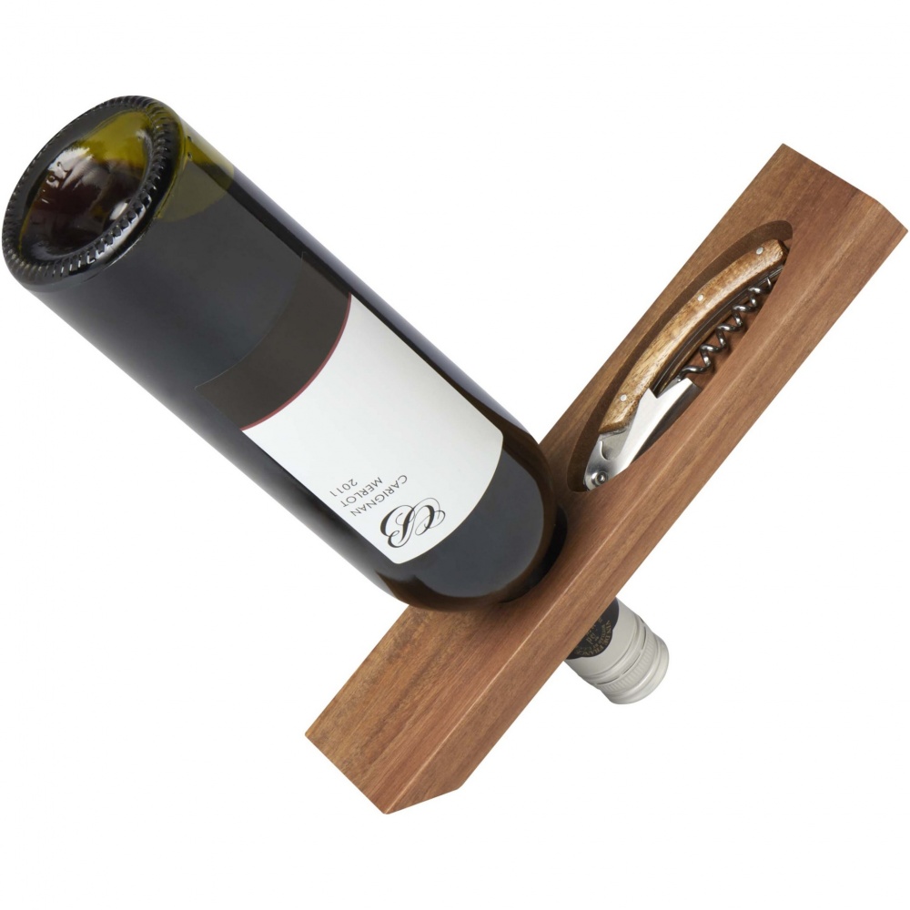 Logo trade business gift photo of: Vino wine holder set 