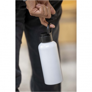 Logo trade promotional gift photo of: Trinity 600 ml RCS certified recycled aluminium water bottle with RPET lid