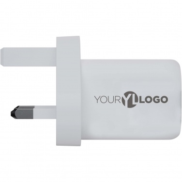 Logotrade advertising product image of: Xtorm XEC035 GaN² Ultra 35W wall charger - UK plug