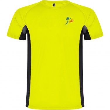 Logo trade promotional giveaways picture of: Shanghai short sleeve kids sports t-shirt