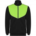 Evans kids tracksuit, Solid black / Lime