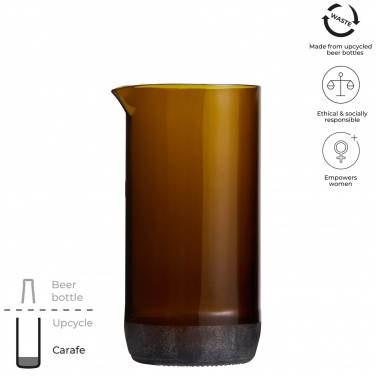 Logo trade corporate gifts picture of: Originalhome 430 ml water carafe