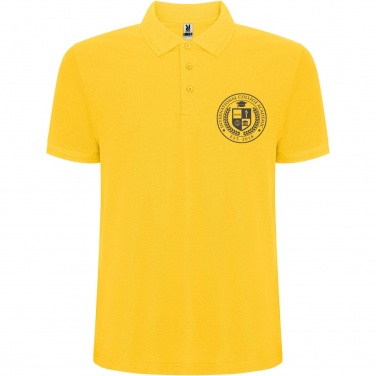 Logo trade business gift photo of: Pegaso Premium short sleeve men's polo