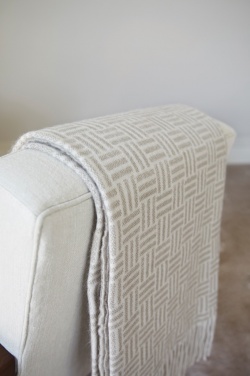 Logo trade corporate gift photo of: VINGA Lenox blanket