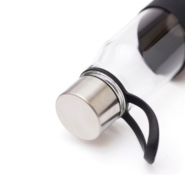 Logo trade promotional items image of: VINGA Lean Glass Water Bottle