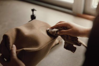 Logotrade promotional gift image of: VINGA Sloane toiletry bag RCS recycled polyester