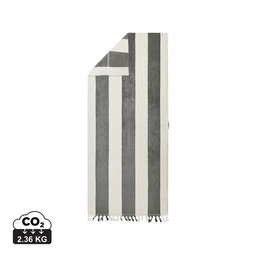 Logo trade promotional gifts image of: VINGA Valmer lounge chair towel