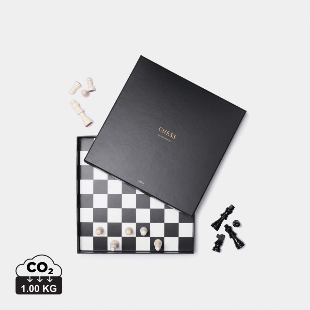 Logo trade promotional item photo of: VINGA Chess coffee table game