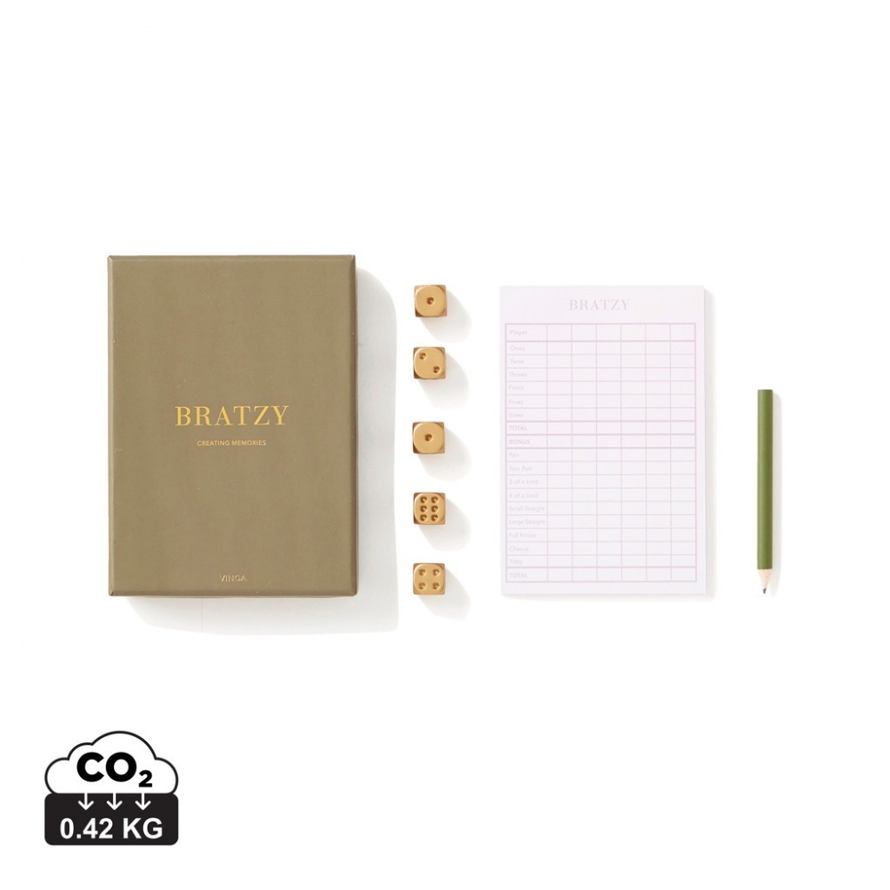 Logo trade promotional items image of: VINGA Bratzy Coffee Table Game