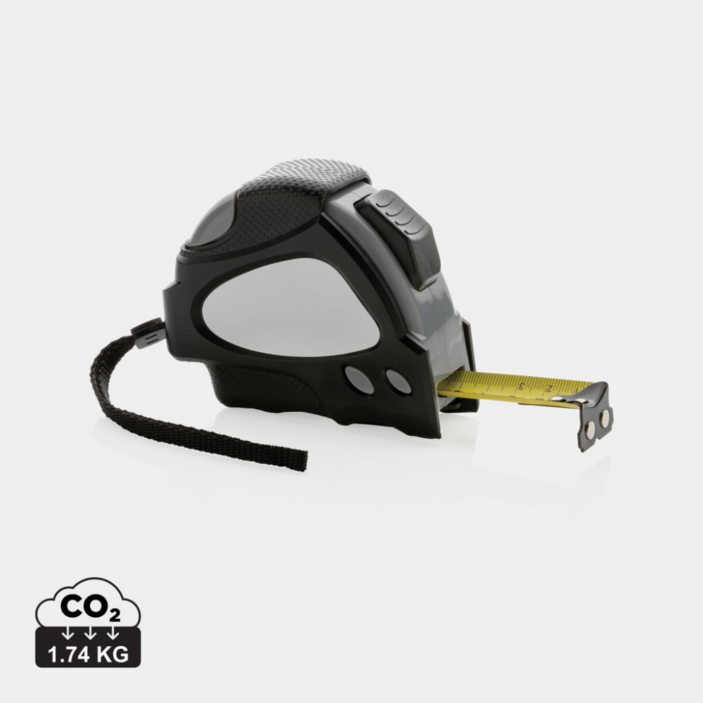 Logo trade promotional merchandise picture of: RCS recycled plastic Auto stop tape 8M/25mm