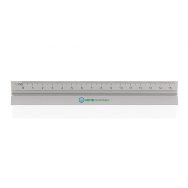 Logotrade corporate gifts photo of: 15cm. Aluminum triangular ruler