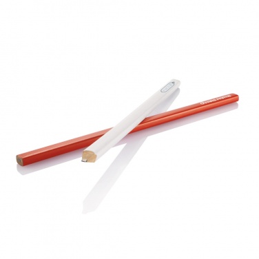 Logo trade advertising product photo of: 25cm wooden carpenter pencil