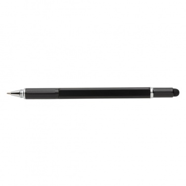 Logo trade promotional items image of: 5-in-1 aluminium toolpen