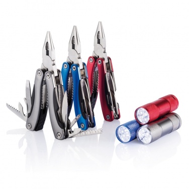 Logotrade business gift image of: Multitool and torch set