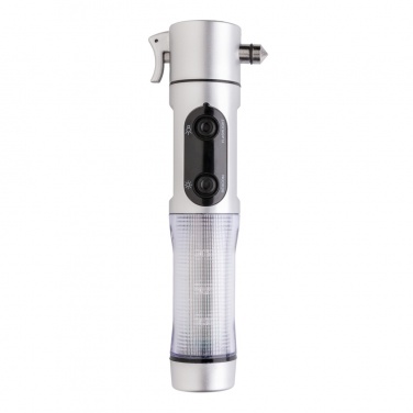 Logo trade corporate gifts picture of: Emergency light with hammer