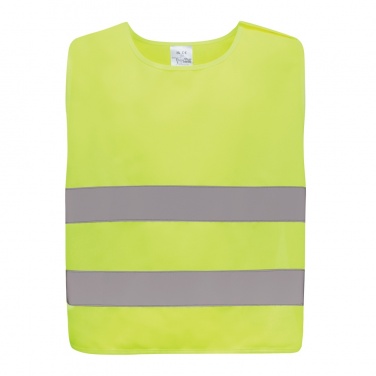 Logotrade business gift image of: GRS recycled PET high-visibility safety vest 7-12 years