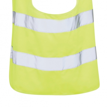 Logo trade advertising products image of: GRS recycled PET high-visibility safety vest