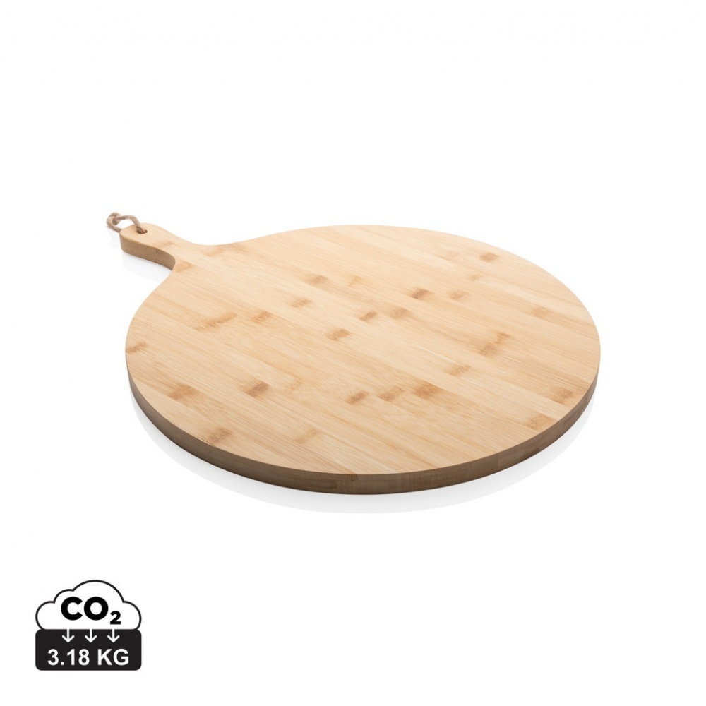 Logotrade promotional product picture of: Ukiyo bamboo round serving board