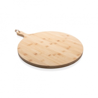 Logo trade promotional merchandise image of: Ukiyo bamboo round serving board