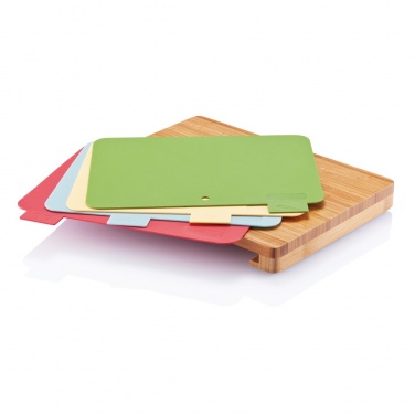 Logotrade promotional merchandise photo of: Cutting board with 4pcs hygienic boards
