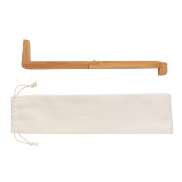 Logotrade promotional items photo of: Bamboo portable laptop stand