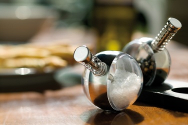 Logo trade promotional merchandise photo of: Planet pepper & salt set