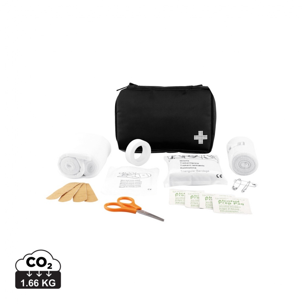 Logo trade promotional product photo of: Mail size first aid kit